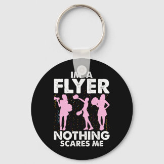 Porte-clés I’m A Flyer Nothing Scares Me Cheer Cheerleading C