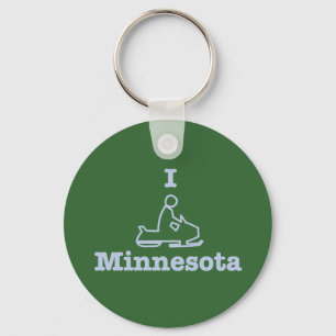 Porte-clés I Motoneige Minnesota