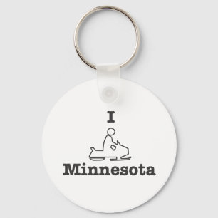 Porte-clés I Motoneige Minnesota