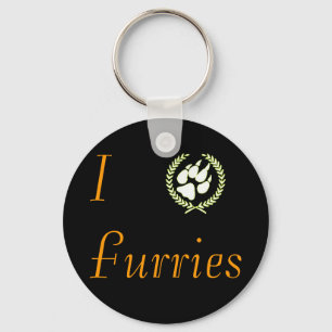 Porte-clés I porte - clé de Furries de patte