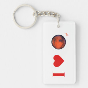 Porte-clés I porte - clé de Mars de coeur