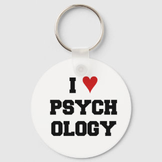 PORTE-CLÉS I ♥ PSYCHOLOGY