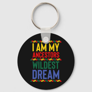Porte-clés I Sur My Ancestors Braconnage Dream Black History