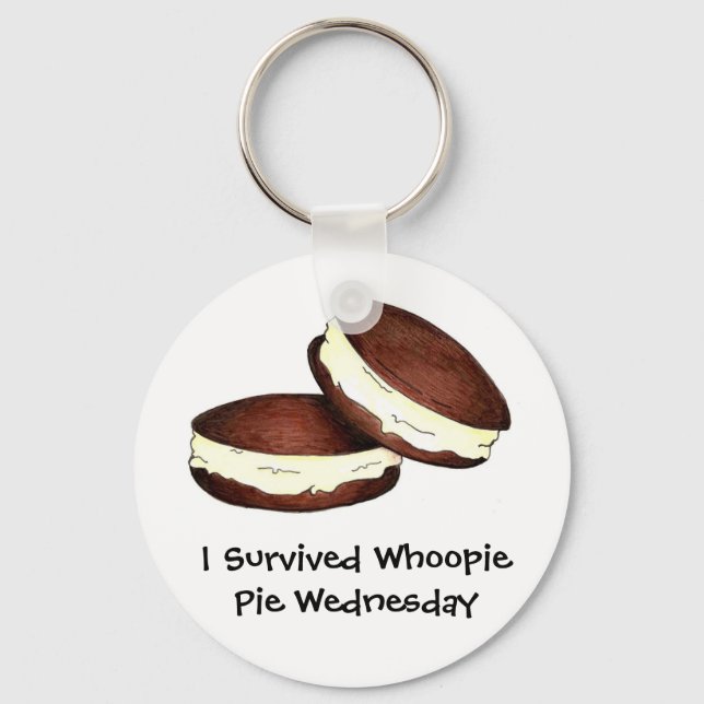 Porte-clés I Survived Whoopie Pie Wednesday PA Dutch Foodie (Recto)