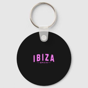 Porte-clés Ibiza Espagne Îles Learic Vacances Été Plage