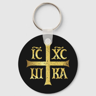 PORTE-CLÉS IC XC NIKA JÉSUS CHRIST CONQUIERT