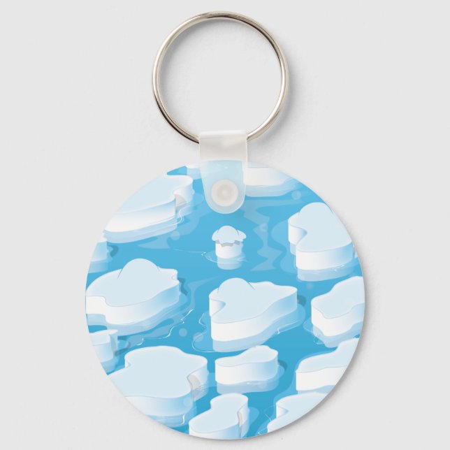 Porte-clés Icebergs (Recto)