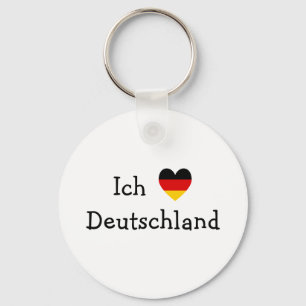 Porte-clés Ich liebe Deutschland