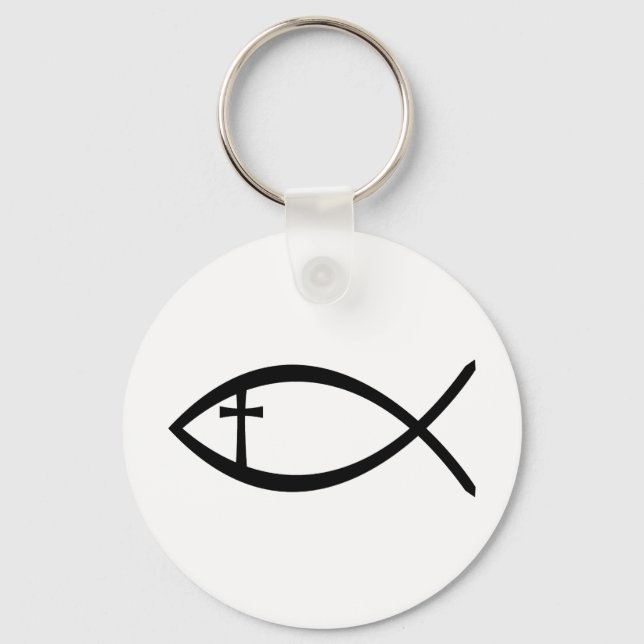 Porte-clés Ichthus Christian Fish (Recto)