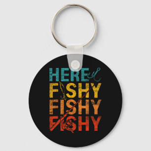 Porte-clés Ici Fishy Fishy Fishy