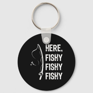 Porte-clés Ici Fishy Fishy T Shirt Funny Fishing Shirts