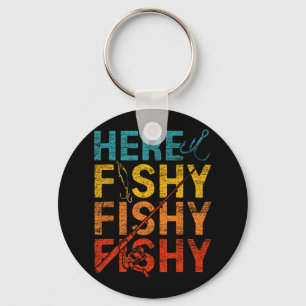 Porte-clés Ici Poisson Poisson Poisson 