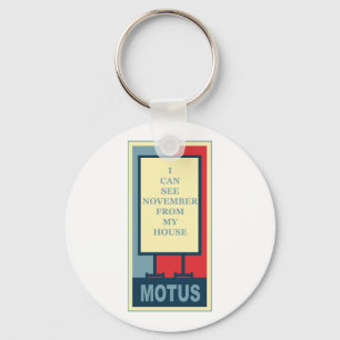 PORTE-CLÉS ICÔNE DE MOTUS : JE PEUX VOIR NOVEMBRE DE MA