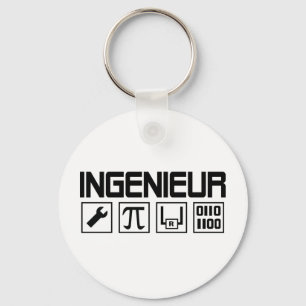 Porte-clés icône d'ingénieur