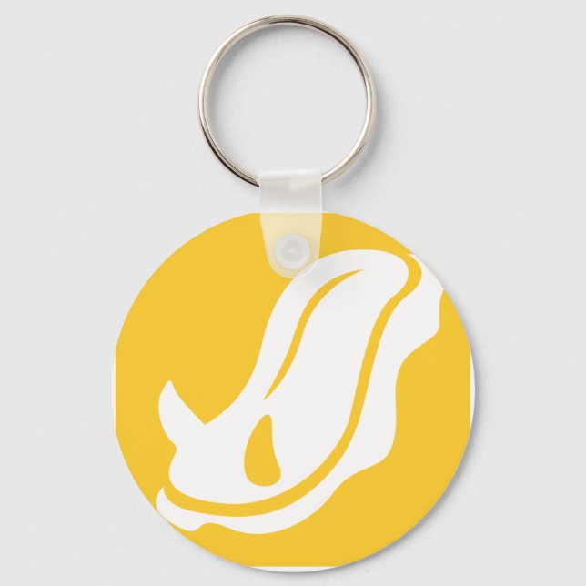 Porte-clés Icône Nudibranche (Recto)