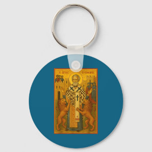 Porte-clés Icône orthodoxe de St Ignace d'Antioche 