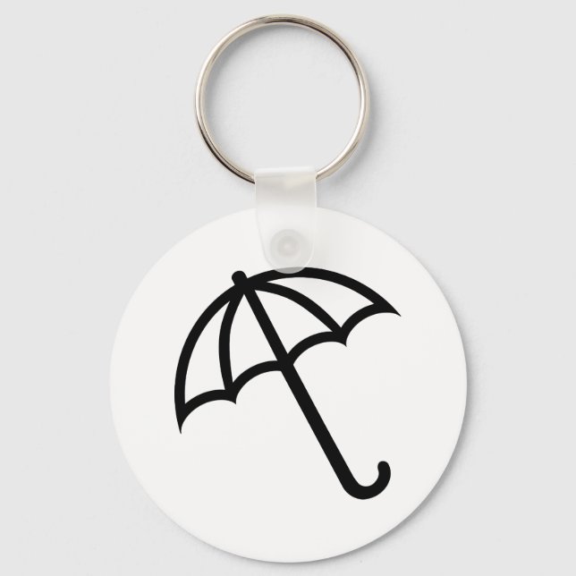 Porte-clés Icône Parapluie (Recto)
