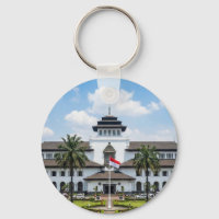 Porte-clés Iconique Gedung Sate Bandung Indonésie
