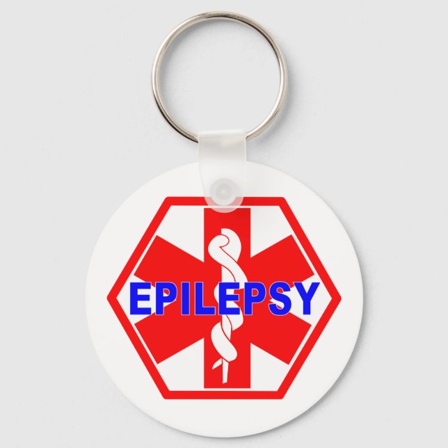 PORTE-CLÉS ID MÉDICALE EPILEPSY (Recto)
