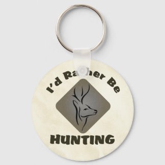 Porte-clés I'd Rather Be Hunting Logo