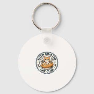 Porte-clés Idée Cadeau Boulangerie Pain Chaton Maman Chaton -