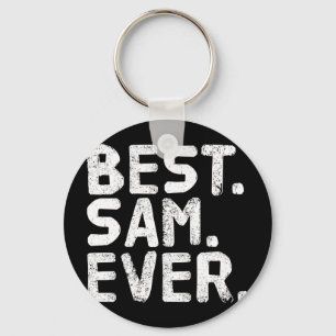 Porte-clés Idée cadeau de père d'hommes drôles de Sam jamais