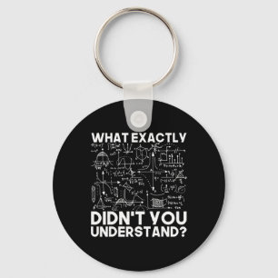 Porte-clés Idée cadeau scientifique drôle physicien maths phy