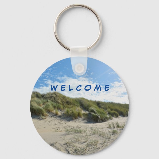 Porte-clés Idylle des dunes    (Recto)