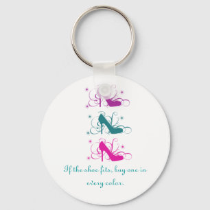 Porte-clés If The Shoe Fits Keychain