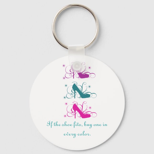 Porte-clés If The Shoe Fits Keychain (Recto)