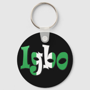 Porte-clés Igbo (drapeau nigérien)