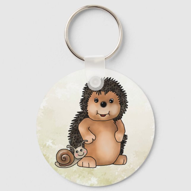 Porte-clés Igel et escargot (Recto)