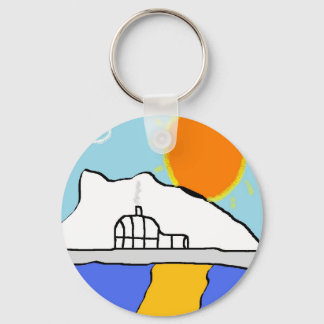 Porte-clés igloo de glace