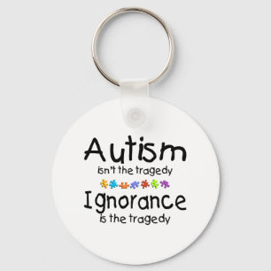 Porte-clés Ignorance d'autisme