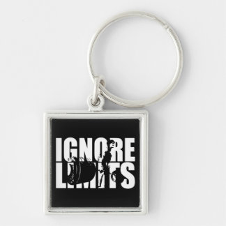 Porte-clés IGNORE LIMITS - Deadlift Worklift Motivational