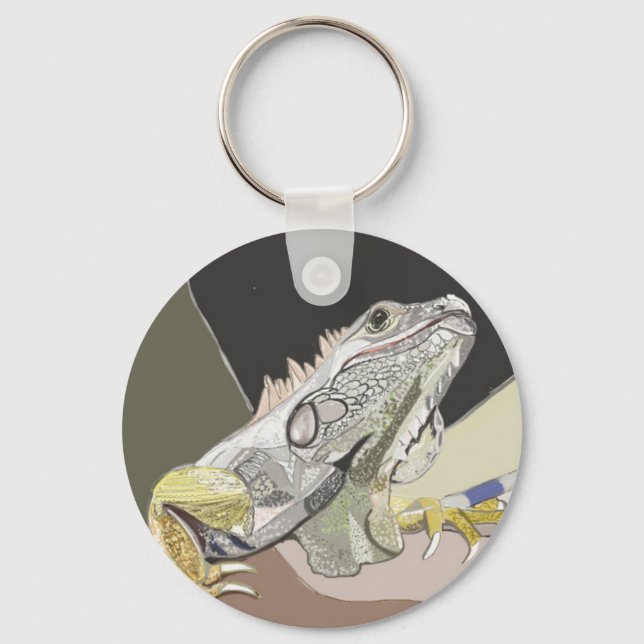 Porte-clés Iguana Keychain (Recto)