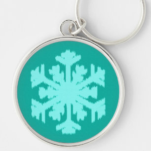 Porte-clés Ikat Snowflake