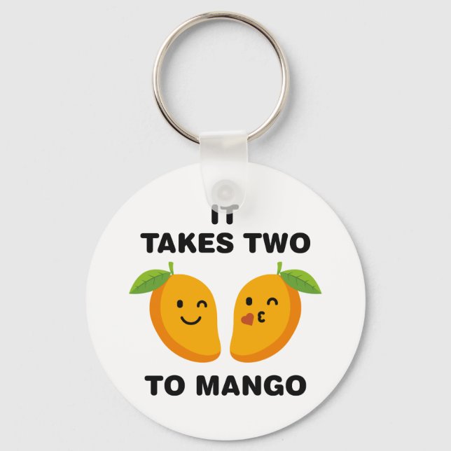 Porte-clés Il Faut Deux À Mango (Recto)