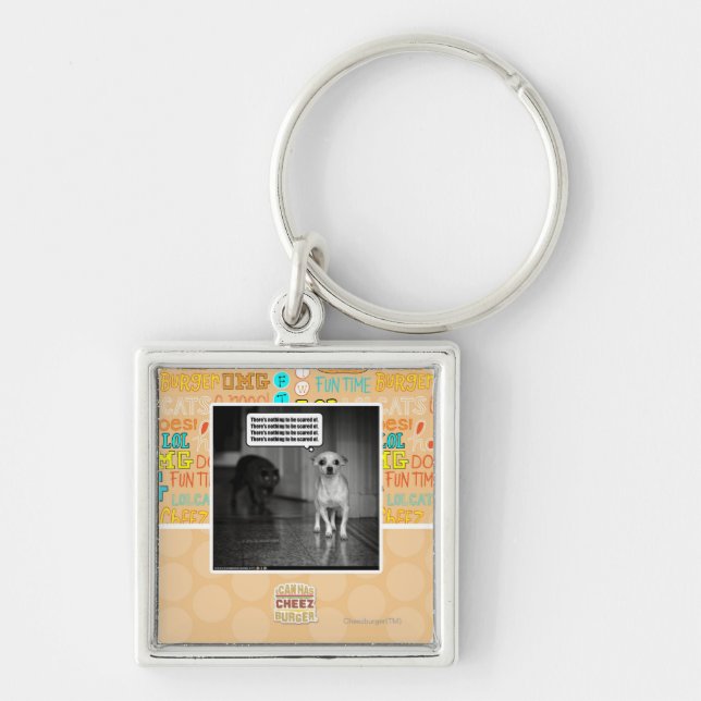 Porte-clés Il n'y a rien à être effrayé de (Devant)