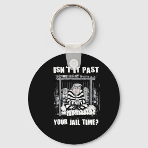 Porte-clés Il Passe Votre Temps De Prison Drôle Anti Trump Co