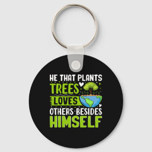Porte-clés Il Que Les Arbres Plante Aiment Les Autres En Deho