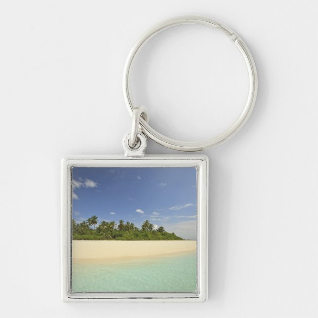 Porte-clés Île Baughagello, atoll Huvadhoo méridional, 2 (Devant)