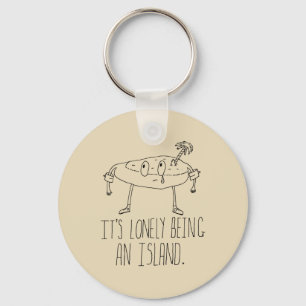 Porte-clés Île de bande dessinée