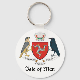 Porte-clés ÎLE DE L'HOMME - emblème/drapeau/symbole/armoiries