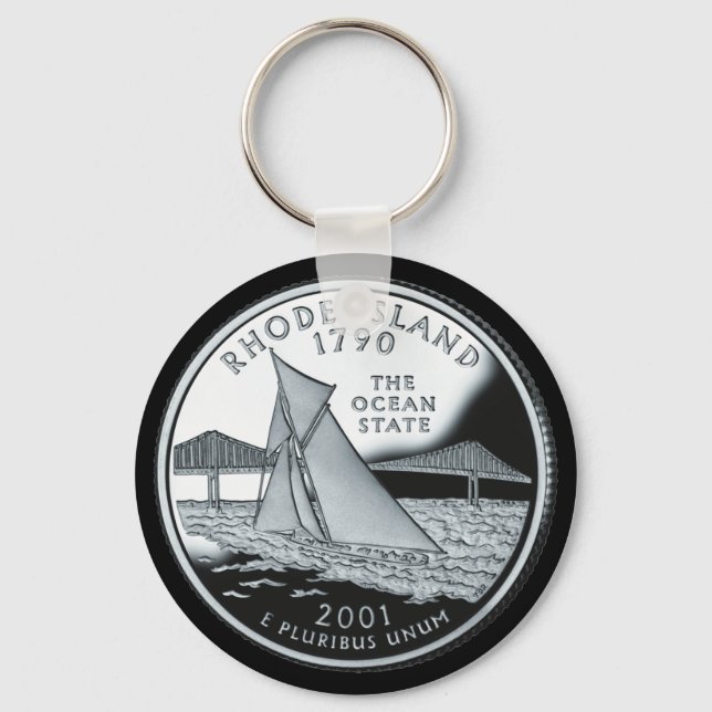 PORTE-CLÉS ÎLE DE RHODE (Recto)