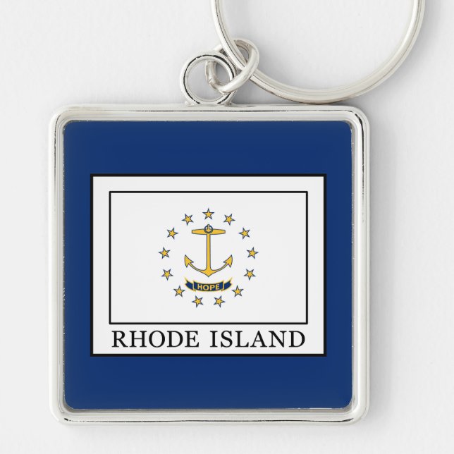 Porte-clés Île de Rhode (Devant)