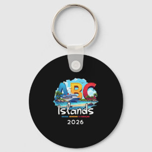 Porte-clés Îles Abc Aruba Bonaire Curacao Croisière Vacances