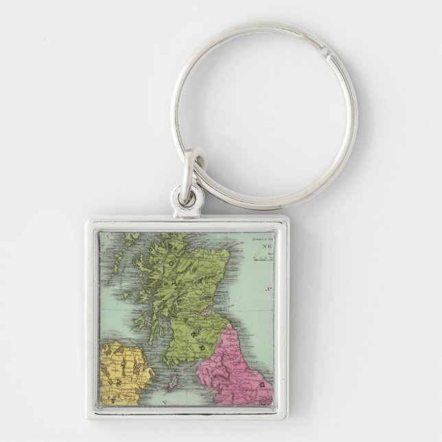 Porte-clés Îles britanniques 2 (Devant)