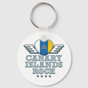 Porte-clés Îles Canaries Rock v2