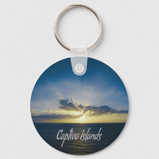 Porte-clés Îles Captiva Floride (Recto)